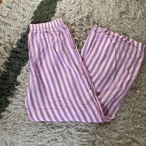 Vintage Victorias Secret Striped Pajama Pants